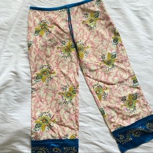 Karen Millen silk beaded and embroidered pants